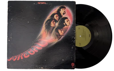 Deep Purple Fireball LP Record 1971 Warner Bros BS 2564 w/lyric sheet VG - Image 1 of 4