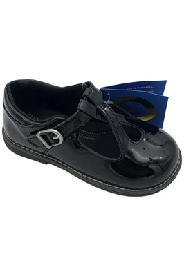 Stride Rite Toddler Girls Susie Mary Jane Loafers Black Patent - Image 1 of 3