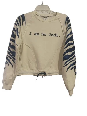 Pulôver Disney Star Wars Ahsoka I AM NO JEDI Ashley Eckstein creme tamanho P unissex - Imagem 1 de 4