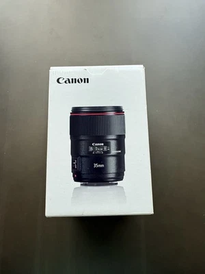 Lente Canon EF 35 mm f/1,4L II USM Foto 1 de 4