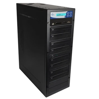 EZ DUPE Media Mirror 1 to 7 Duplicator - Flash (SD CF USB) to Blu-Ray Disc copy - Image 1 of 4