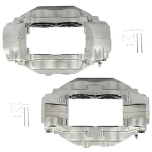 Pair Front Brake Calipers For 2016 - 2021 TOYOTA TUNDRA (Built After 08/2015) - Foto 1 di 9