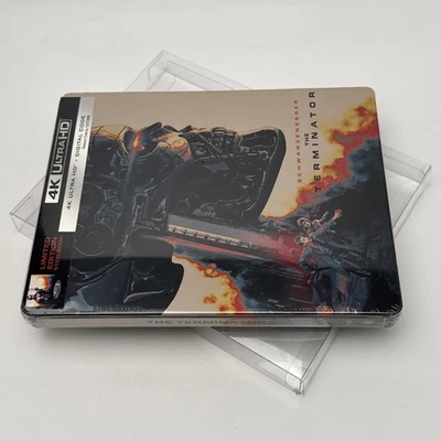 The Terminator (1984) 4K Ultra HD Blu-ray Exclusive US Release ☆ STEELBOOK A++ ☆ - Image 1 of 4