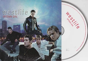 CD CARTONNE CARDSLEEVE 2T WESTLIFE UPTOWN GIRL (BILLY JOEL) 2001 - Picture 1 of 1