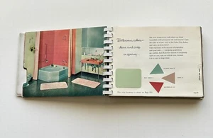 Vintage 1960's Sherwin Williams Color Harmony Guide Book 182 Page Super Kem-Tone - Picture 1 of 11