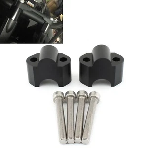 New Handlebar Bar Mount Riser Clamp For Kawasaki Versys 650 KLE650 2013-2023 - Picture 1 of 10