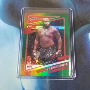 2022 Donruss UFC Derrick Lewis Green Flood #87 NM/M - Picture 1 of 2