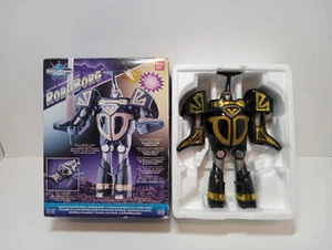 BEETLEBORGS DELUXE ROBOBORG DIECAST ROBOT WITH BOX 1997 BANDAI ** INCOMPLETE ** - Picture 1 of 18