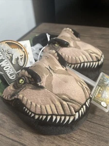 Toddler Jurassic World Slide Slippers - Olive Green S (5/6) Kids NWT Dinosaurs - Picture 1 of 7