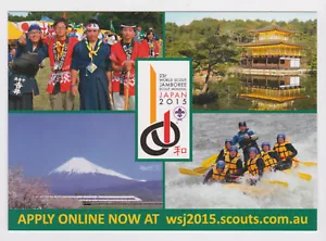 Postal de reclutamiento contingente 2015 World Scout Jamboree AUSTRALIA SCOUTS - Imagen 1 de 2