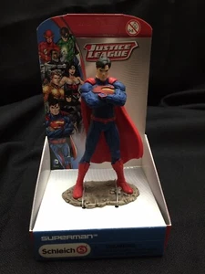 Schleich - Justice League Superman Figure (4") BRAND NEW - Picture 1 of 8
