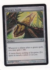 MTG: 9th Edition: Foil: Wurm's Tooth