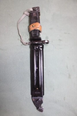 Yugoslavian Multi-Purpose Combat Knife Bayonet Scabbard Set 7.62x39 5.45 YUGO H - Image 1 of 4