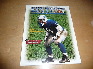 1996 SOUTH CAROLINA  AT KENTUCKY COLLEGE FOOTBALL PROGRAM  EX-MINT - Picture 1 of 1