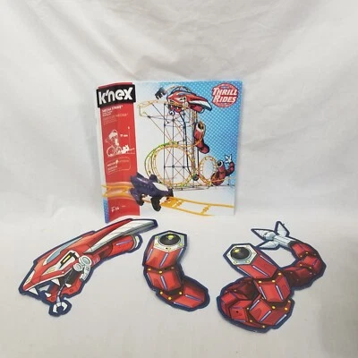 K nex- Mecha Strike Roller Coaster Instruction Manual and Cutouts - Image 1 of 4