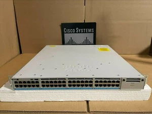 Cisco C9300-48UXM-E Switch 48-port UPoE Network - Picture 1 of 7
