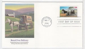TurtlesTradingPost- Rural Free Delivery 1996 FDC #3090 Fleetwood Cachet - Picture 1 of 2