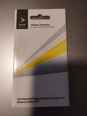 NIB Sprint Anti Glare Screen Protector for Samsung Galaxy S4  2 Pack - Изображение 1 из 3