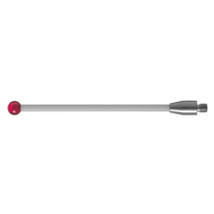 CMM Styli M3 Thread 4mm Ruby Ball Tip Ceramic Stem L50mm Compatible A-5003-0068 - Picture 1 of 3