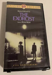 THE EXORCIST SPECIAL 25TH ANNIVERSARY EDITION VHS WARNER BROS IN CLAMSHELL CASE - Picture 1 of 3