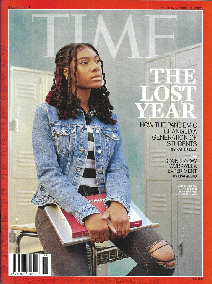 Time VOL.197 13&14 12/04/2021 Students: The Lost Year / Racism And Sexism - Image 1 of 1