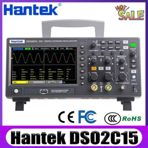 Osciloscopio de almacenamiento digital Hantek DSO2C15 7" TFT 150 MHZ ancho de banda 2 canales 1 GSa/s - Imagen 1 de 8