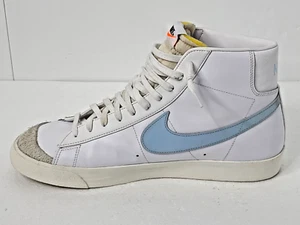 Nike Blazer Mid '77 White Basketball Shoes Sneakers BQ6806-109 Mens Size 15 - Picture 1 of 13
