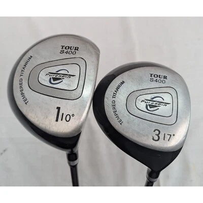 DRIVER PURE SPIN TOUR S400 10* 3 MADERA DE CALLE 17* EJE DE GRAFITO GIRO PURO DIESTRO Foto 1 de 4