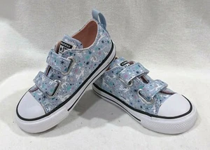 Converse Toddler Girl's CTAS 2V OX Multicolor Sneakers-Sz 6/7/8/9/10 NWB 772104F - Picture 1 of 7