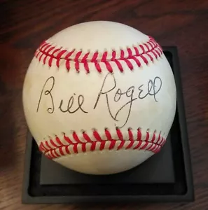 BILL ROGELL Autograph Baseball ~ MLB American League Ball ~ 1935 World Champion - Picture 1 of 2