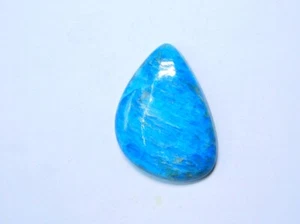 Top Gorgeous Natural Neon Blue Apatite Cabochon Loose Gemstone 49 Cts. ME-5682 - Picture 1 of 3