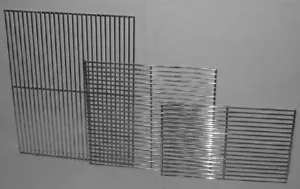 Grillauflage Grillfläche: 430 x 470 mm Grillrost Rost für 2 flammigen Gasgrill - Bild 1 von 1