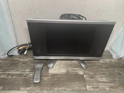 WORKING Sharp Aquos Liquid Crystal 20” LC-13B8U-S LCD Color Television W/Remote - Image 1 of 4