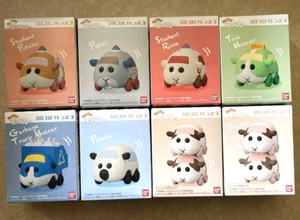 Bandai Pui Pui Molcar Korokoro Friends 3 Complete Set of 8 Soft Vinyl Figure - Picture 1 of 11