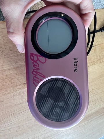 IHome Barbie Digital Pink  Clock Cover
