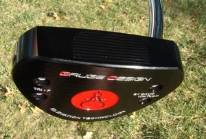 GAUGE DESIGN TOUR ISSUE ELEVATION SERIES TRI-P PUTTER ALUMINUM & STAINLESS STEEL - Picture 1 of 7