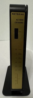 NETGEAR C6300 AC1750 WiFi Cable Modem Router – With Power Supply - Image 1 of 4