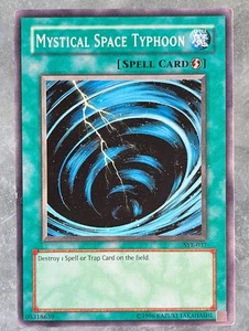 Mystical Space Typhoon SYE-037 Starter Deck: Yugi Evolution Unlimited LP - Imagen 1 de 3