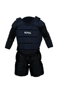 Royal Feldhockey Torwartschutz volle Brust unten mit Nacken Leistenschutz - Bild 1 von 2