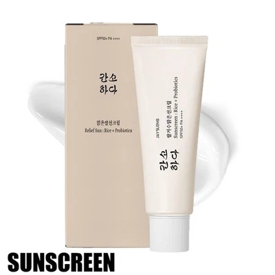 SPF50+ Sunscreen Lightweight And Non-Greasy Anti UV Sun Block Facial Sunscreen - Image 1 of 4