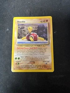 Shuckle Neo Revelation Unlimited 51/64 Pokemon TCG Vintage WOTC D4 - Picture 1 of 2
