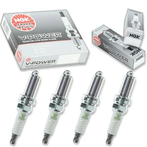 4pcs 2013 Yamaha FZS GX1800AM NGK V-Power Spark Plugs 1800 Kit Set Engine wc - Picture 1 of 5