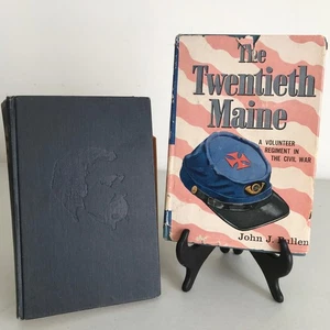 Joshua Chamberlain Civil War Books – 20th Maine (1957 1st Ed) + Soul of the Lion - Picture 1 of 24