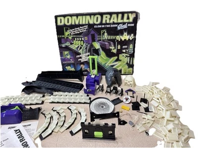Domino Rally Glow In The Dark Ghost Ride NOT Complete Pressman - Image 1 of 4