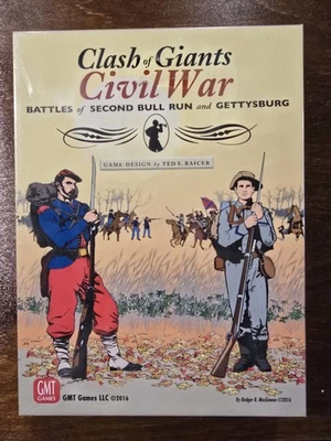 Clash of Giants Civil War Battles of Second Bull Run and Gettysburg GMT 1603 NIS - Image 1 of 2