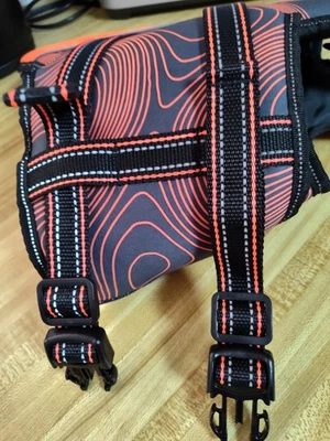 Chaleco Flotador Neopreno Perro Talla Mediana Coral y Negro Nuevo Sin Etiquetas Foto 1 de 4