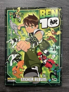 Topps Merlin Ben 10 Sticker Album 100% Complete With Poster Cartoon Network - Picture 1 of 24