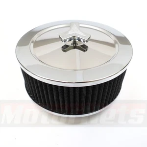 Air Cleaner Set 2-Barrel Carburetor 2-5/8" Neck Diameter Holley Rochester Carter - Picture 1 of 5