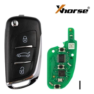 10x XHORSE XNDS00EN VVDI for DS Style Universal Wireless Remote Key 3 Buttons - Imagen 1 de 7