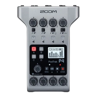 ZOOM PodTrak P4 Multi-Track Podcast Recorder from Japan - Image 1 of 4
